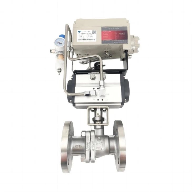Pneumatic Regulating Ball Valve
